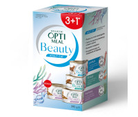 Optimeal Beauty Adult Cat Набір (3+1)