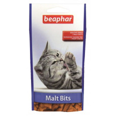 Ласощі смачні і корисні подушечки з мальт-пастою для котів Malt Bits Beaphar, 35 г