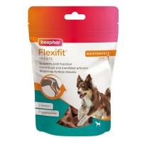 Рулетики з глюкозаміном Beaphar Flexifit Treats - для підтримки гнучкості суглобів у собак 150 г