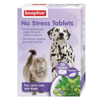 Успокаивающие таблетки для собак и котов No Stress Tablets Beaphar, 20 табл
