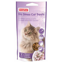 Лакомство Beaphar (Беафар) No Stress Cat Treats - мясные подушечки для снятия стресса у котов 35 г