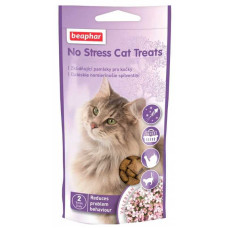 Ласощі Beaphar (Беафар) No Stress Cat Treats - м'ясні подушечки для зняття стресу у котів 35 г