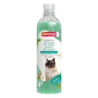 Мягкий шампунь для котов с Макадамией и Алоэ Вера Beaphar Shampoo Macadamia oil & Aloe, 250 мл