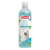 Шампунь для собак с белой и светлой расцветкой шерсти Beaphar Shampoo White for Dogs, 250 мл