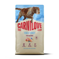 Сухой корм для собак Carnilove True Fresh Adult 1.5 кг - рыба и индейка