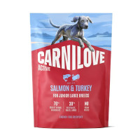 Сухой корм для собак Carnilove Active Junior Large Breeds 1,5 кг - лосось и индейка