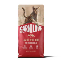 Сухой корм для котов Carnilove Active Sterilised 2 кг - ягненок и дикий кабан