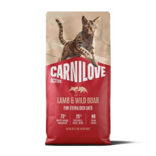 Сухий корм для котів Carnilove Active Sterilised 2 кг - ягня та дикий кабан