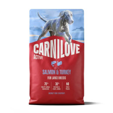 Сухий корм для собак Carnilove Active Large Breeds 12 кг - лосось та індичка