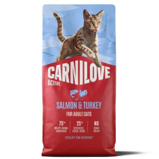 Сухий корм для котів Carnilove Active 2 кг - лосось та індичка