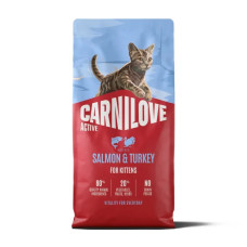 Сухий корм для кошенят Carnilove Active Kittens 2 кг - лосось та індичка