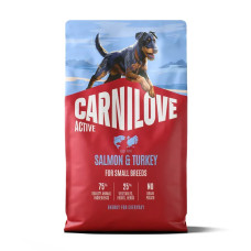 Сухий корм для собак Carnilove Active Small Breeds 1.5 кг - лосось та індичка