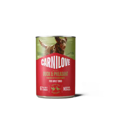 Вологий корм для собак Carnilove Duck & Pheasant паштет з качкою та фазаном 400 г