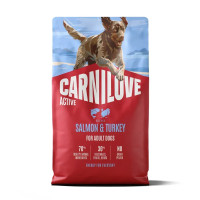 Сухой корм для собак Carnilove Active Adult 1,5 кг - лосось и индейка