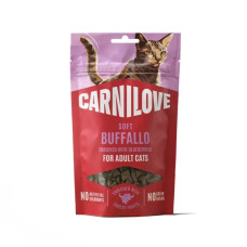 Ласощі для котів Carnilove Soft Snack Adult 50 г - буйвол та лохина
