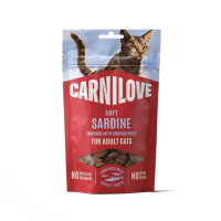 Лакомство для котов Carnilove Soft Snack Adult 50 г - сардина и клубника