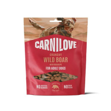 Ласощі для собак Carnilove Crunchy Snack Adult 200 г - дикий кабан та шипшина
