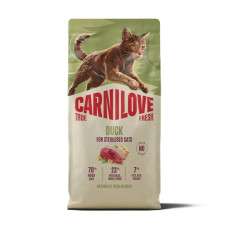 Сухий корм для котів Carnilove True Fresh Sterilised 2 кг - качка