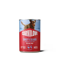 Влажный корм для взрослых собак Carnilove Salmon & Turkey 400 г (лосось и индейка)