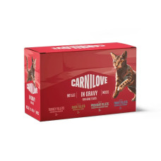 Вологий корм для котів Carnilove Multipack Gravy Adult 12 шт x 85 г