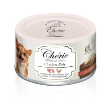 Вологий корм Cherie Dog Pate Chicken — курячий паштет для собак 80 г