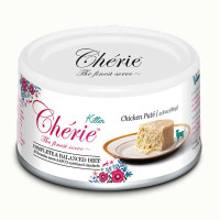 Вологий корм Cherie д/кошенят мус з куркою 80g