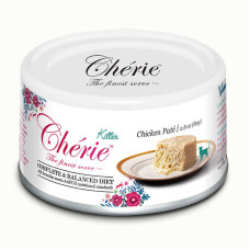 Вологий корм Cherie д/кошенят мус з куркою 80g