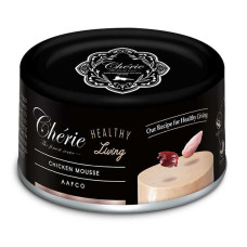 Вологий корм Cherie д/котів мус з куркою 80g