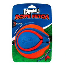 Іграшка Chuckit! Rope Fetch легкий м'яч на мотузці для собак