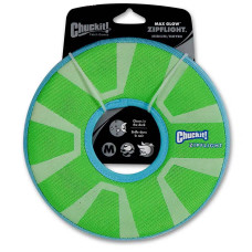 Іграшка Chuckit! Zipflight Max Glow світний літаючий диск для середніх собак