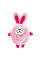 Купить Мягкая игрушка с пустышкой для собак DoggyMan Rabbit кролик