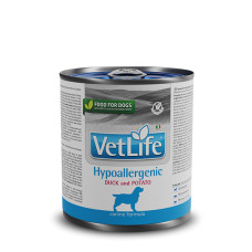 Вологий корм Farmina Vet Life Hypoallergenic Duck & Potato для собак у разі харчової алергії 300 г