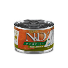 Вологий корм Farmina N&D Pumpkin Grain Free Duck Adult Mini для дрібних порід собак з качкою, 140 г