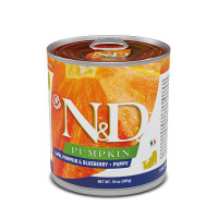 Влажный корм Farmina N&D Pumpkin Grain Free Puppy Lamb & Blueberry для щенков с ягненком 285 г*6 шт
