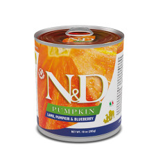 Вологий корм Farmina N&D Pumpkin Grain Free Adult Dog Lamb & Blueberry для собак з ягням, 285 г