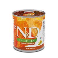 Влажный корм Farmina N&D Pumpkin Grain Free Adult Dog Venison с олениной для собак, 285 г*6 шт