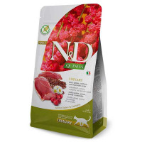 Сухой корм для котов Farmina N&D Quinoa Urinary Duck & Cranberry Adult для профилактики МКБ с уткой и киноа 1.5 кг