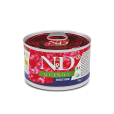 Вологий корм Farmina N&D Quinoa Dog Digestion Lamb & Fennel Adult Mini з ягням для дрібних порід собак, 140 г