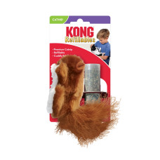 Іграшка для котів KONG Refillables Squirrel Білочка з котячою м'ятою