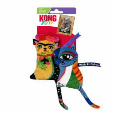 Іграшка для котів KONG Kahlo/ Picasso (Кало/Пікассо) 2 шт. 17,7×17,7 см