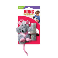 Іграшка для котів KONG Cat Refillables Rat щур з котячою м'ятою