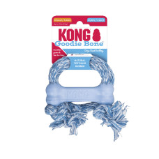 Іграшка Kong Puppy Goodie Bone з мотузкою для цуценят мініатюрних порід, XS