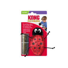 Іграшка для котів KONG Refillables Ladybug Жучок-сонечко з котячою м'ятою