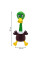 Купить Игрушка для собак KONG Shakers Bobz Mallard утка с пищалкой