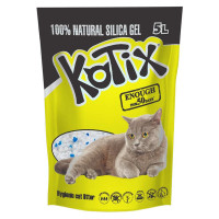Kotix (Котикс) Силікагелевий наповненнятель для котячого туалету 5 літрів
