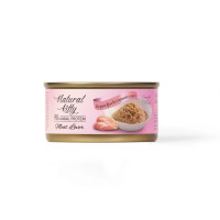 Влажный корм для котов Natural Kitty Meat Lover chicken in gravy с куриным филе в соусе, 70 г