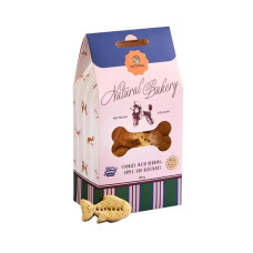 Печенье для собак Natural Bakery 100 г - сельдь, яблоко и розмарин