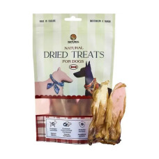 Лакомство для собак Natural Dried 10 шт - уши кроличьи