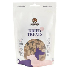 Лакомство для собак Natural Dried Treats Кубики 100 г - курица