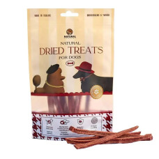 Лакомство для собак Natural Dried Treats 100 г - говядина и курица